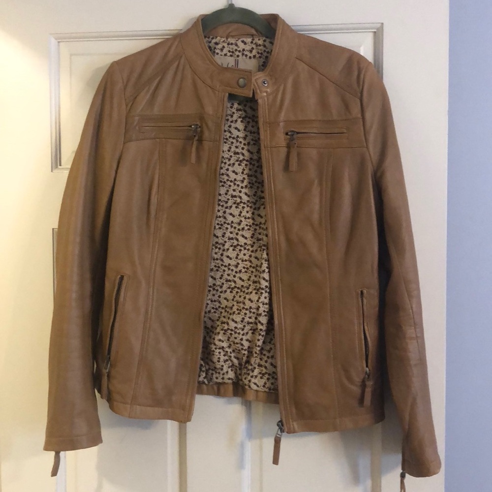 Wilson’s Leather tan jacket